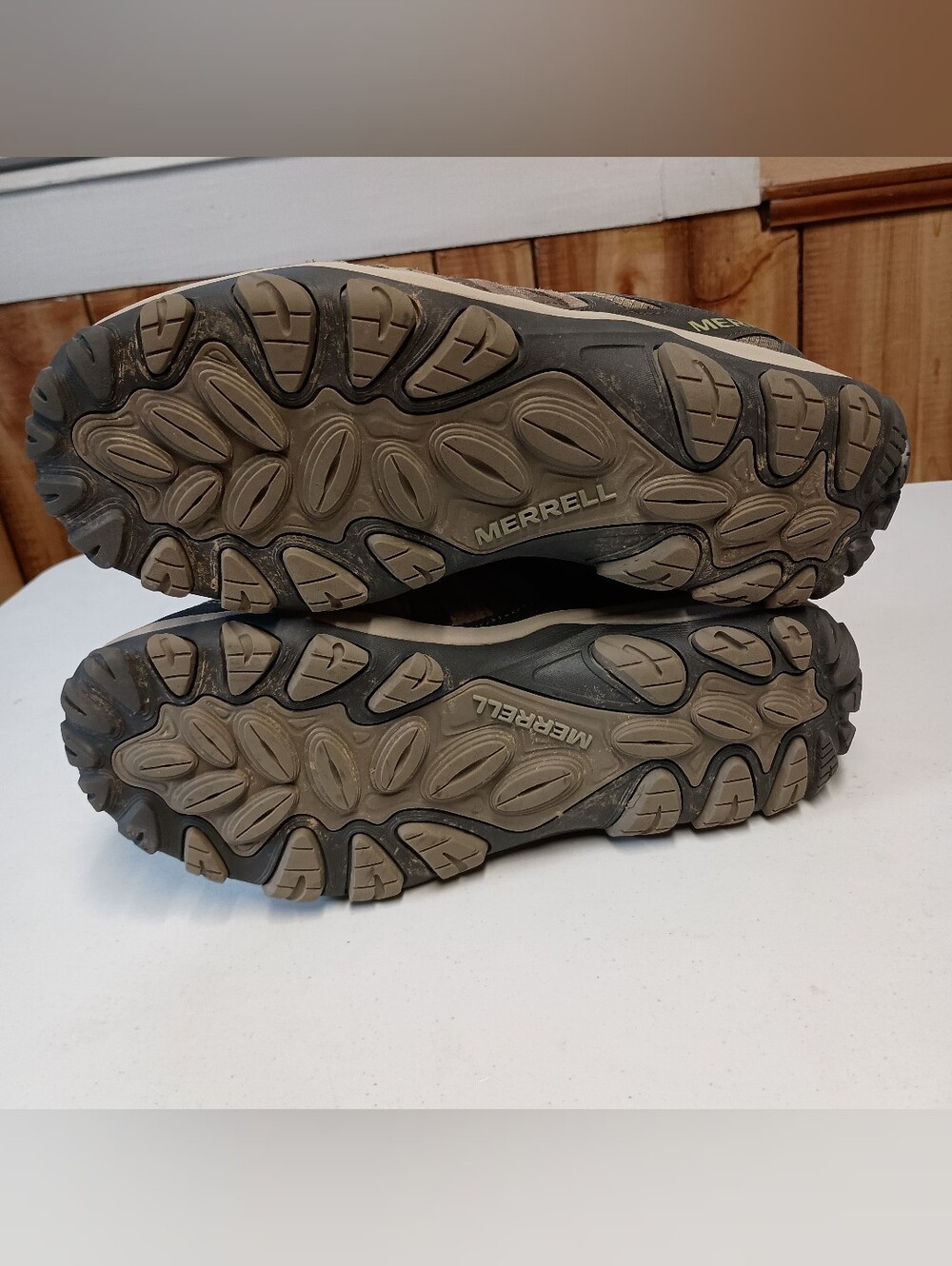 Merrell Hiking Shoes Womens 9.5 Brown Accentor 3 Suede Leather Rubber Sole - Picture 10 of 13